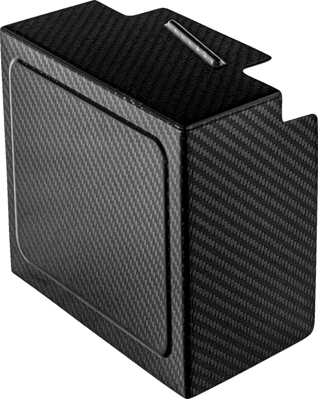 Batterieabdeckung in Hochglanzschwarz für Harley Davidson