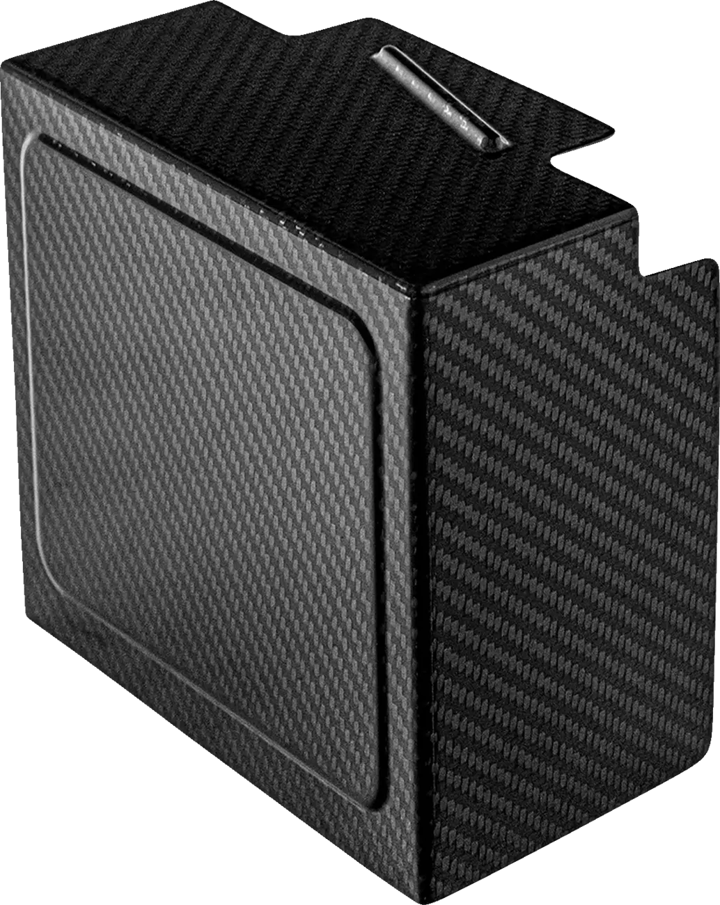 Batterieabdeckung in Hochglanzschwarz für Harley Davidson