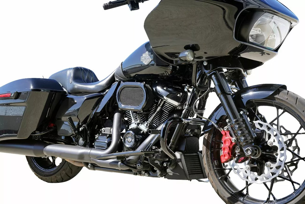 Stage II Oval Performance Luftfilter Kit Schwarz für Harley Davidson