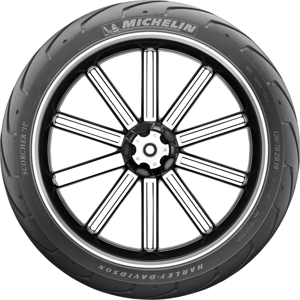 Scorcher 11 SCHR11 F 100/80-17 52H TL Front Tire for Harley Davidson