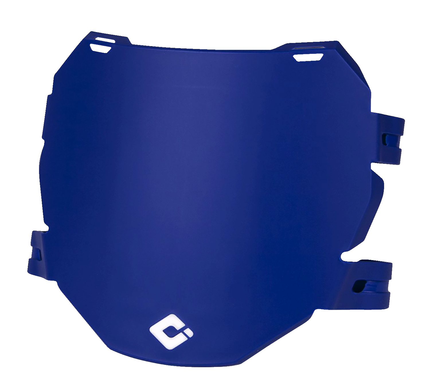 Placa Portanúmero Delantera MTB Azul Para Bicicletas