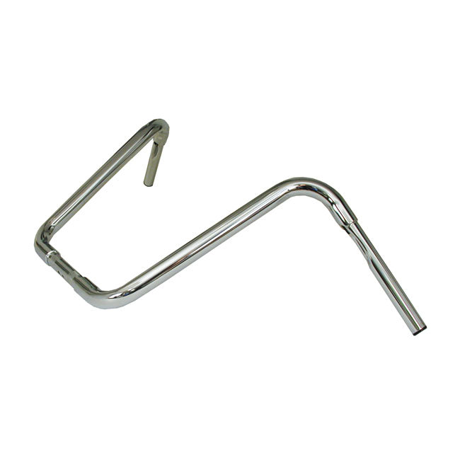 Manillar Buffalo De 1-1/4" Y 16" De Alto, Cromados Para Harley-Davidson