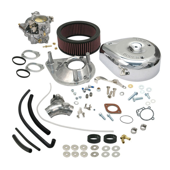 S&amp;S, Super E Carburetor Kit For Harley-Davidson 84-92 Evo Big Twin