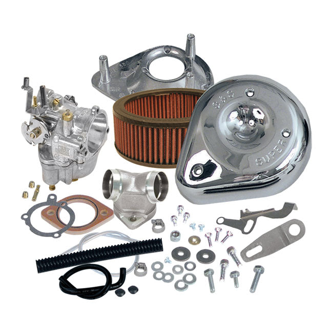 S&S, Kit Super E Carburor pour Harley-Davidson 04-06 XL Sportster