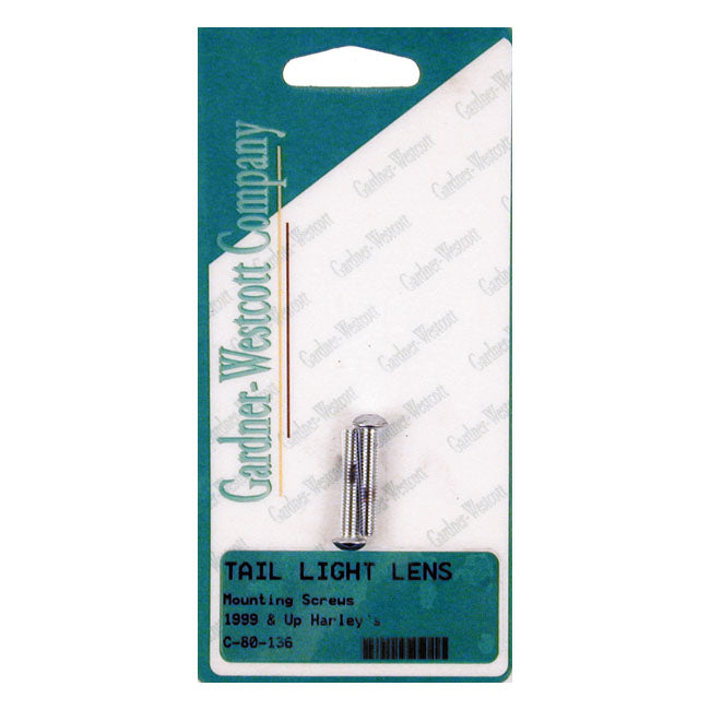 2 Tornillo lente piloto trasero para Harley-Davidson 68026-99