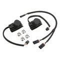 Super Accel Coil Kit, Stealth Cop Long. Schwarz für Harley-Davidson