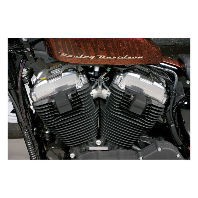 Kit De Super Bobina Accel, Stealth Cop Corto. Negro Para Harley-Davidson