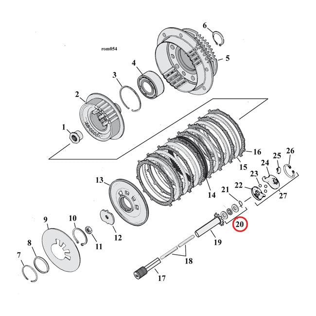 Harley-Davidson Clutch Bearing Kit