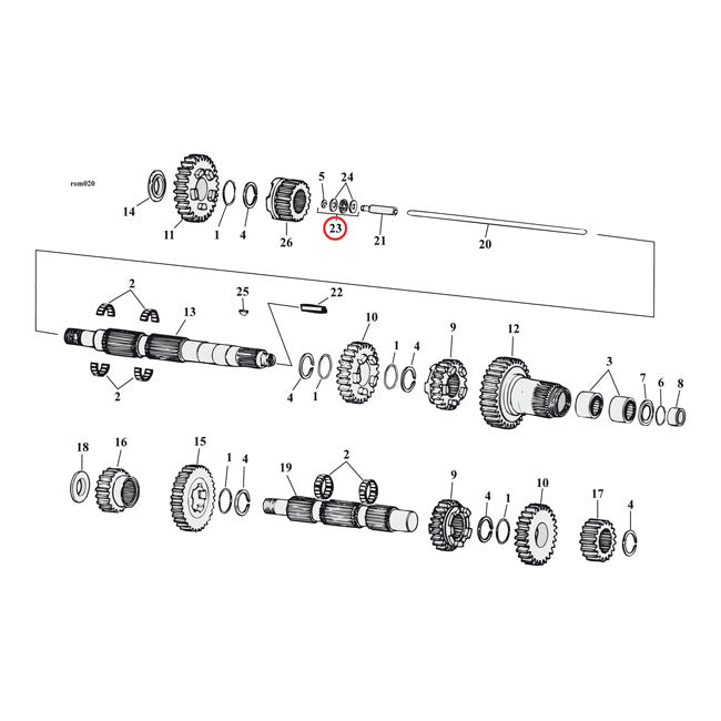 Harley-Davidson Clutch Bearing Kit