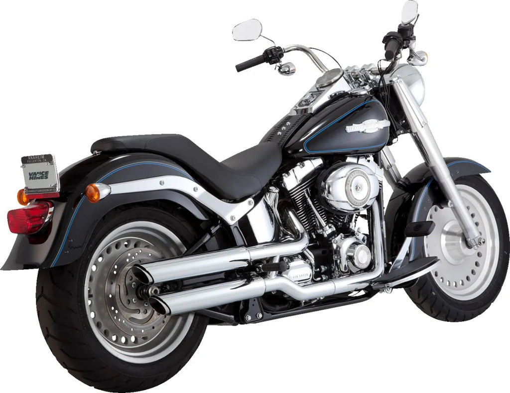 Twin Slash 3" Slip-On Mufflers for Harley Davidson