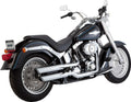 Twin Slash 3" Slip-On Mufflers for Harley Davidson