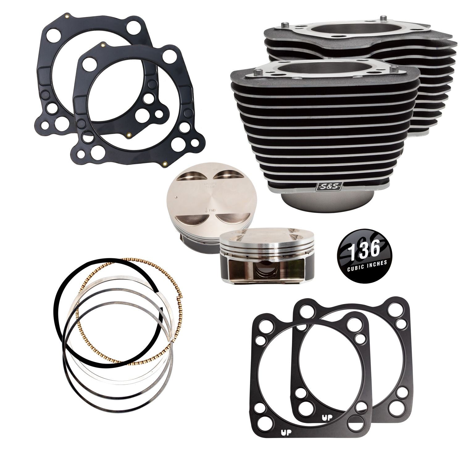 Kit Cilindros Big Bore 136" Para Harley-Davidson Milwaukee Eight M8