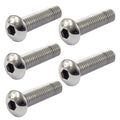 5 Tornillo Pulgadas Para Harley-Davidson 5/16-18 X 1-1/2 Button Head