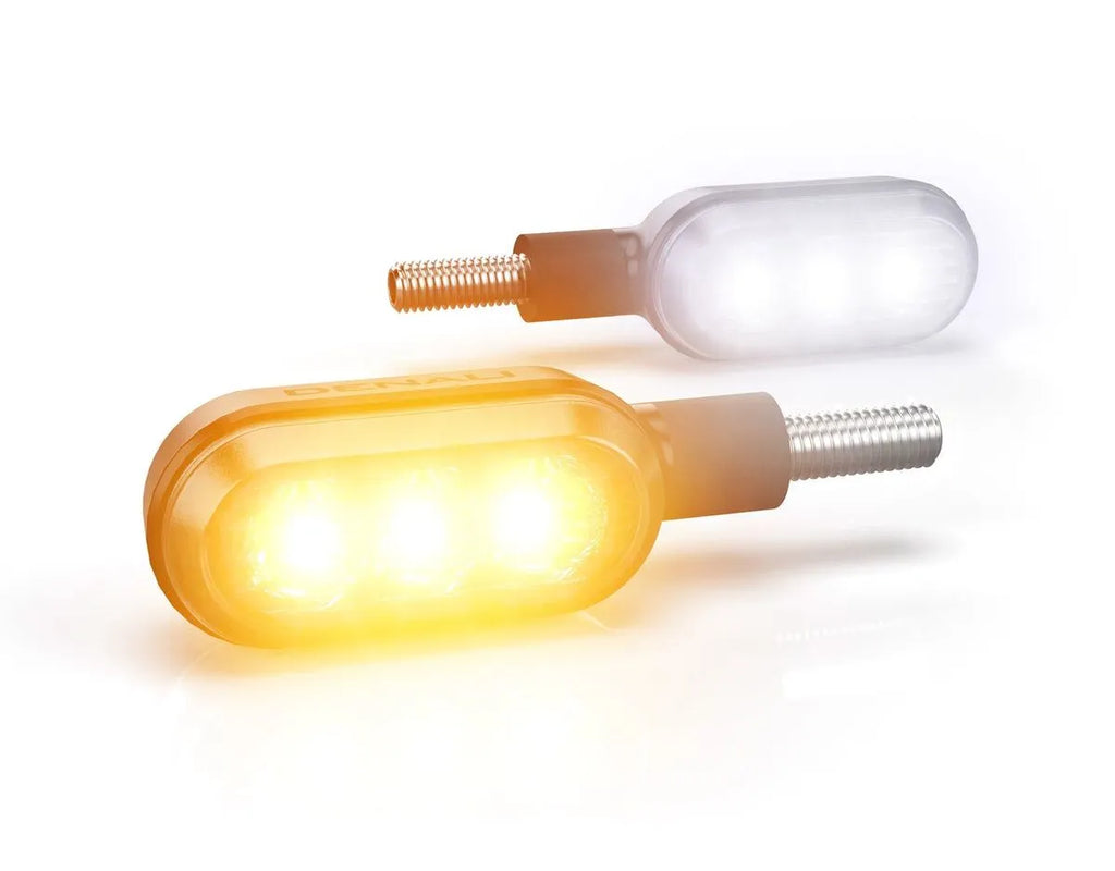 T3 Switchback M8 LED Front Turn Signals for Motorcycle
