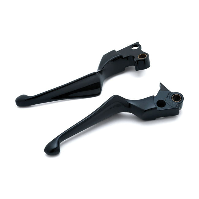 Manetas Negras Alcance Reducido Para Harley-Davidson 1996-2017