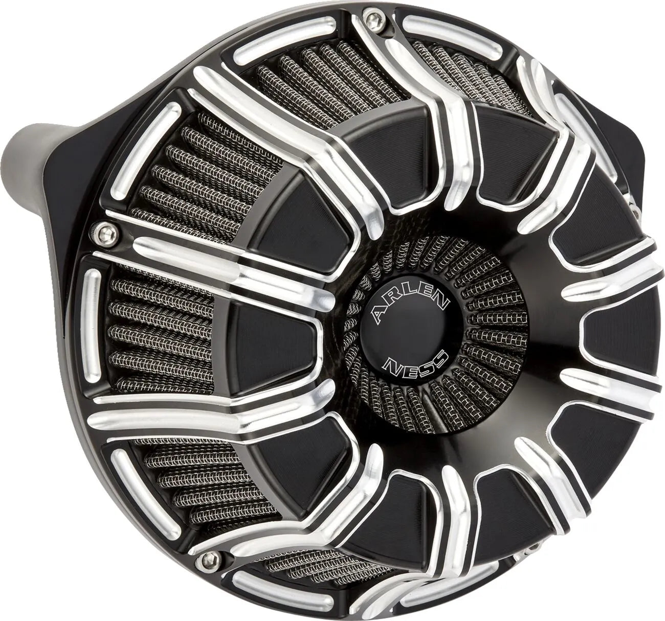 Inverted Series 10 Gauge Black Air Cleaner Kit for Harley Davidson - FLTR/FLHX 23-25