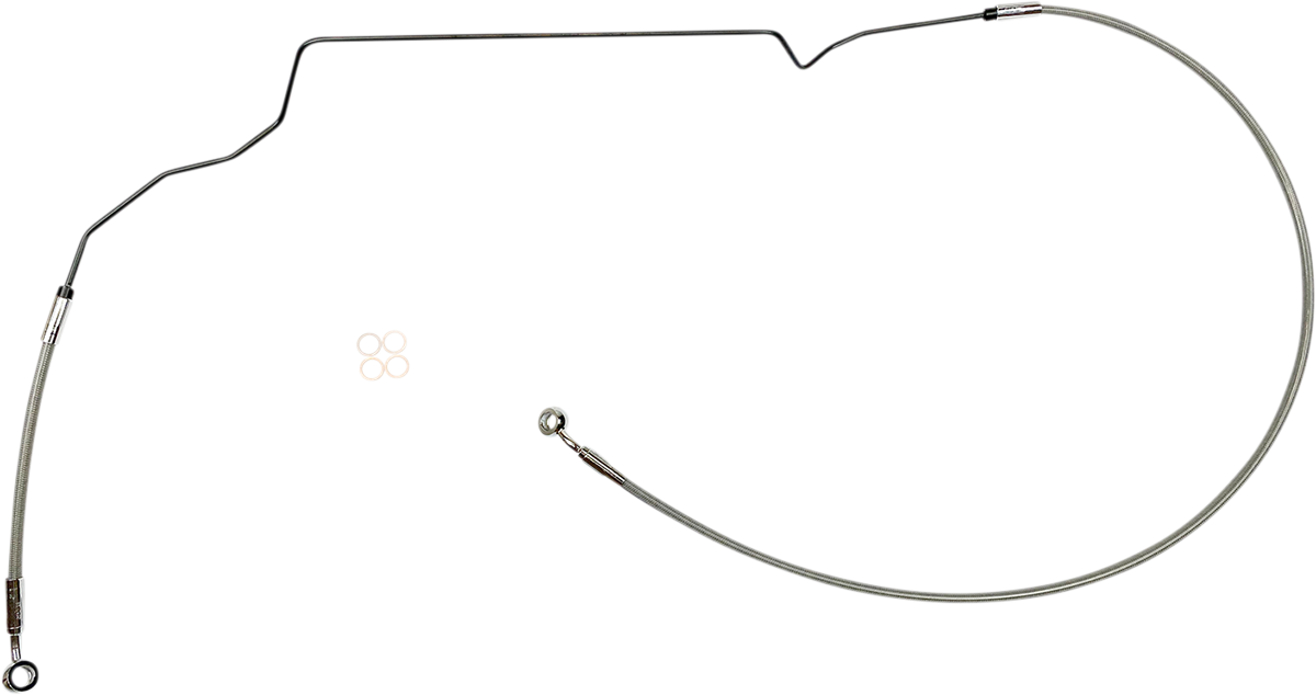DOT XR Edelstahl-Bremsleitungssatz für Indian