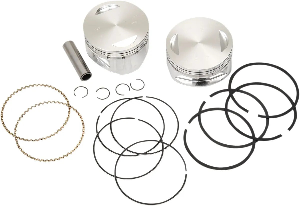 S&S 92-1400 kIt pistones estándar 4" para motores SSW 100" y 107"