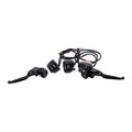 Kit Completo Mandos Manillar Negro Para Harley-Davidson