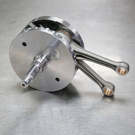 S&S, M8 4-3/8" stroke flywheel assembly