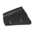MCS, bolsa de cuero para basculante izquierda, 6,5 litros. Negro