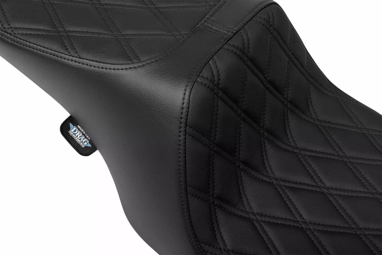 Perf.Preditor Sitz 2Up DDstch B Vinyl für Harley-Davidson 97–07 FLHR 06–07 FLHX