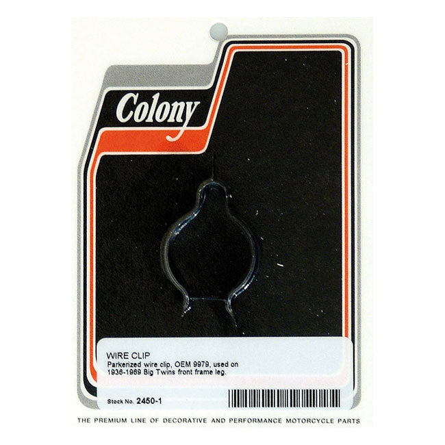 Colony, Abrazadera De Alambre Para Harley Davidson 36-69 B.T.