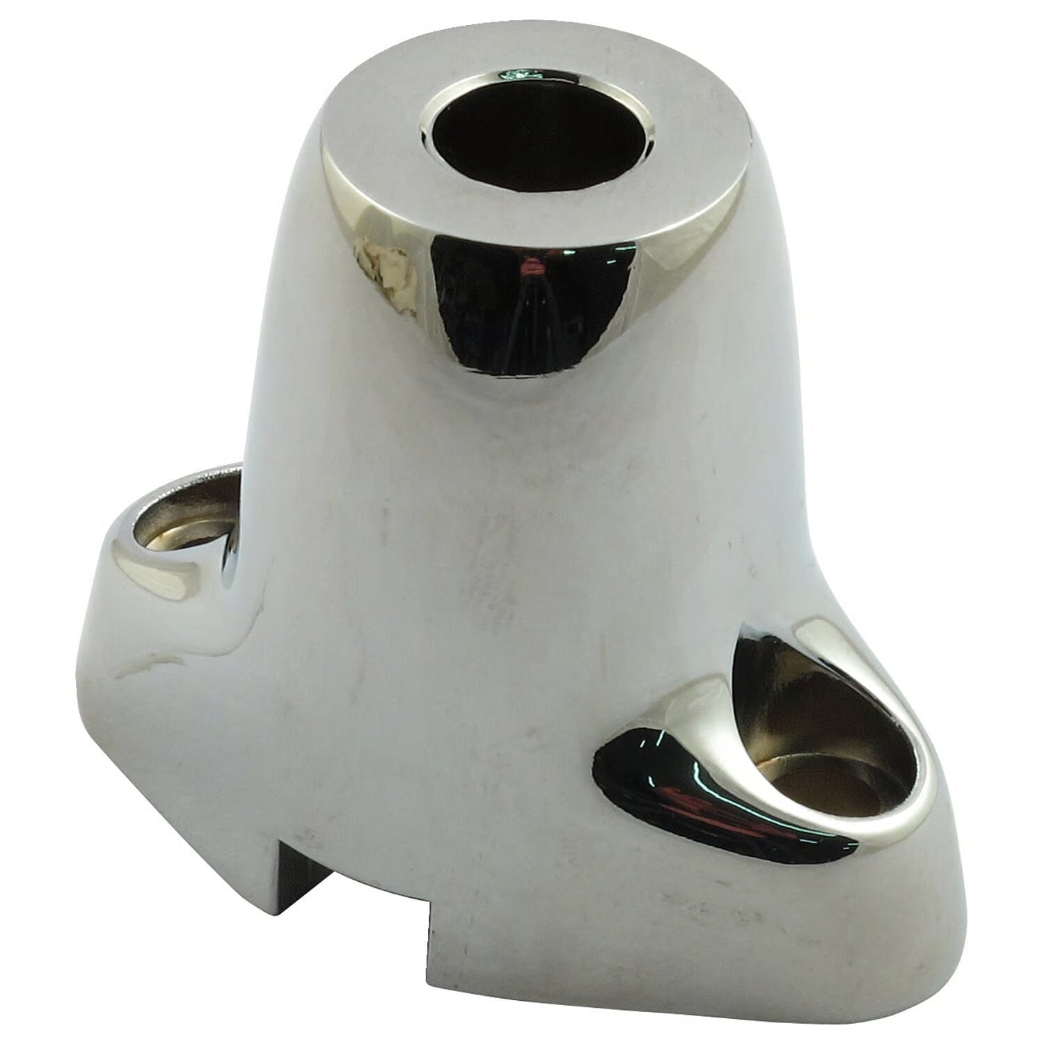 Soporte de montaje para intermitentes cromado para Harley-Davidson
