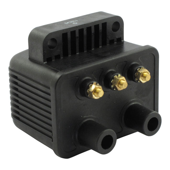 Blue Streak Ignition Coil. Single Fire, 12 V, 3 Ohm for Harley-Davidson