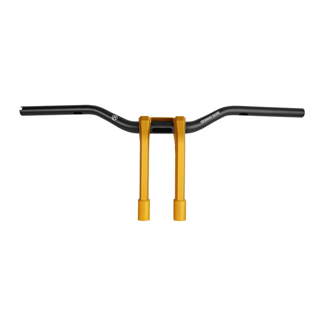 Phatbar 1-1/4" Lenker-Kit und 12" Gold Ops Riser für Harley Davidson
