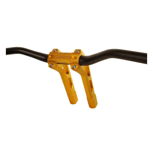 Phatbar 1-1/4" Lenker-Kit und 12" Gold Ops Riser für Harley Davidson