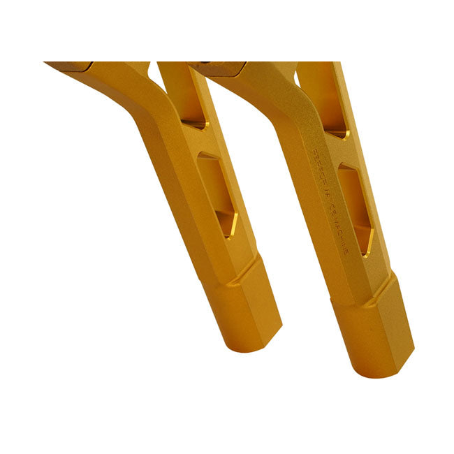 Phatbar 1-1/4" Lenker-Kit und 12" Gold Ops Riser für Harley Davidson