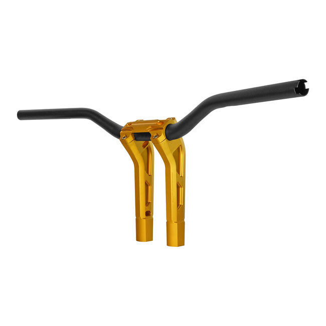 Phatbar 1-1/4" Lenker-Kit und 12" Gold Ops Riser für Harley Davidson