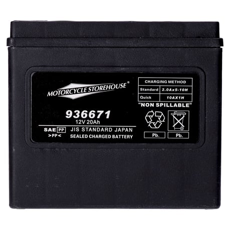 MCS, Serie Estándar - Batería sellada AGM. 12v, 20ah. 320cc