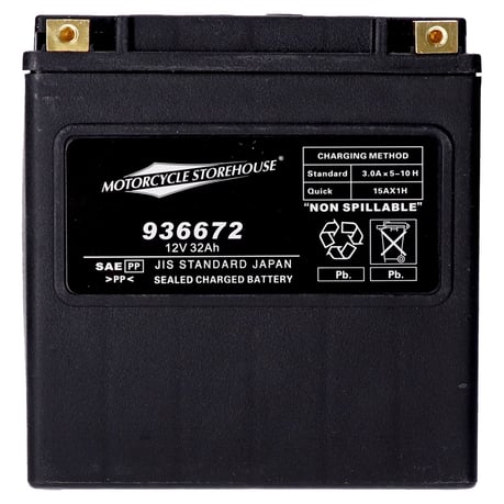 MCS, Serie Estándar - Batería sellada AGM. 12v, 32ah. 450cc