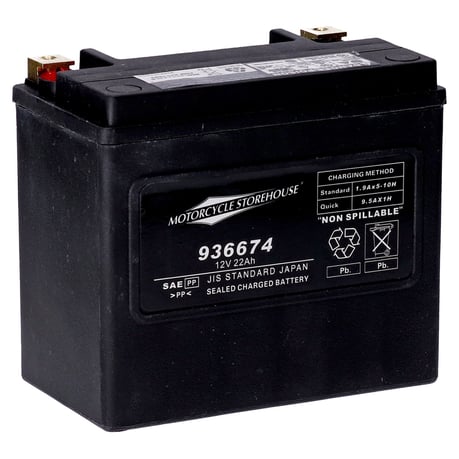 MCS, serie estándar - Batería sellada AGM. 12V, 22Ah. 325CCA