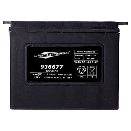 MCS, serie estándar - Batería sellada AGM. 12v, 30ah. 370cc