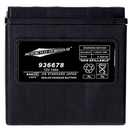 MCS, Serie Estándar - Batería sellada AGM. 12v, 14ah. 240cc