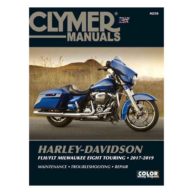 Manual De Taller Clymer Para Harley Davidson 17-19 FLT/Touring