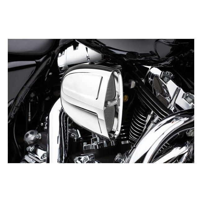 Cobra, PowerFlo air admission system. Chrome for Harley Davidson