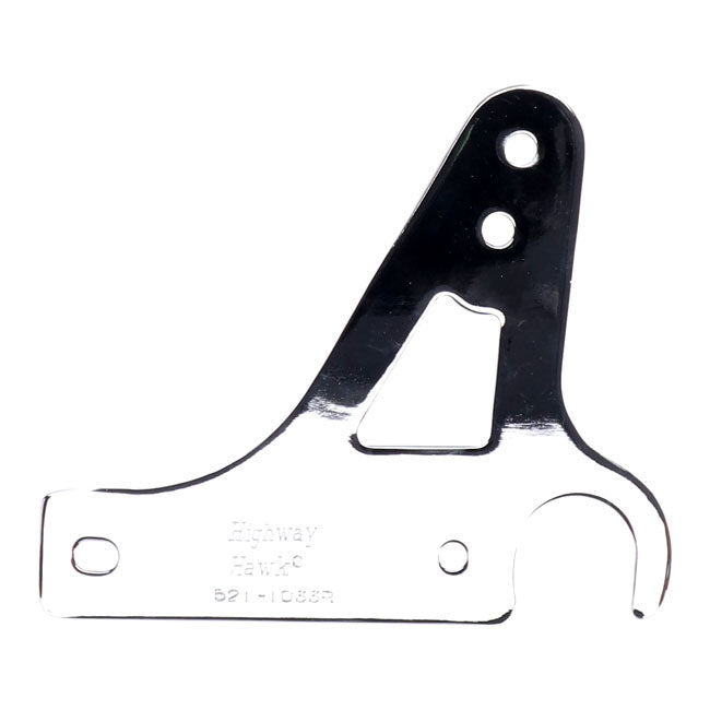Highway Hawk, Soportes Para Respaldo Ancho. Cromo Para Honda