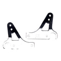 Highway Hawk, Soportes Para Respaldo Ancho. Cromo Para Honda