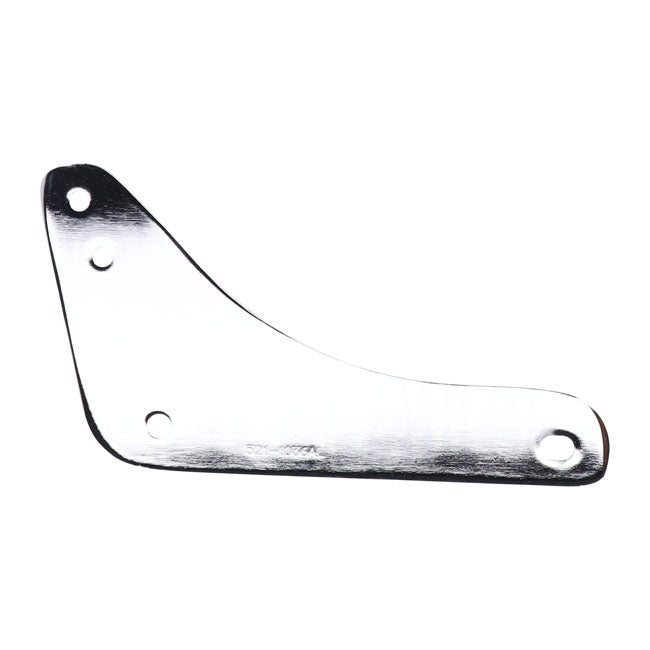 Highway Hawk Wide Backrest Mounts. Chrome for Honda