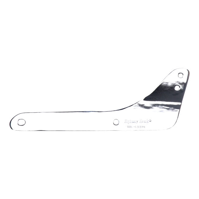 Highway Hawk, Soportes Para Respaldo Ancho. Cromo Para Honda