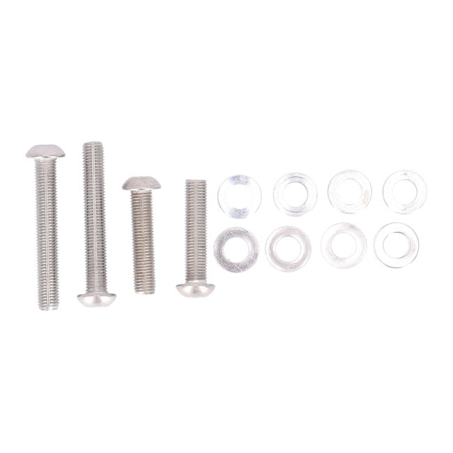 Highway Hawk, Soportes Para Respaldo Ancho Cromo Para Honda
