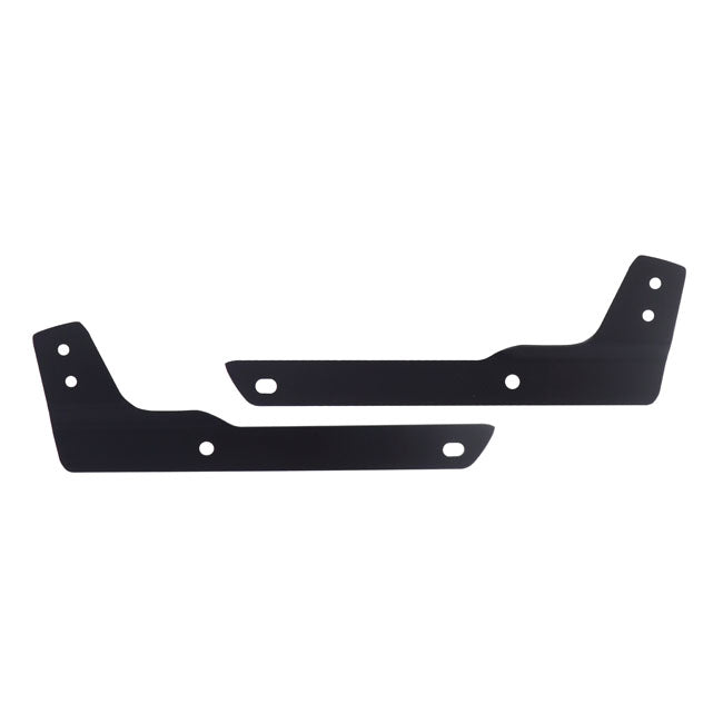 Highway Hawk Wide Backrest Mounts, Black, for Honda