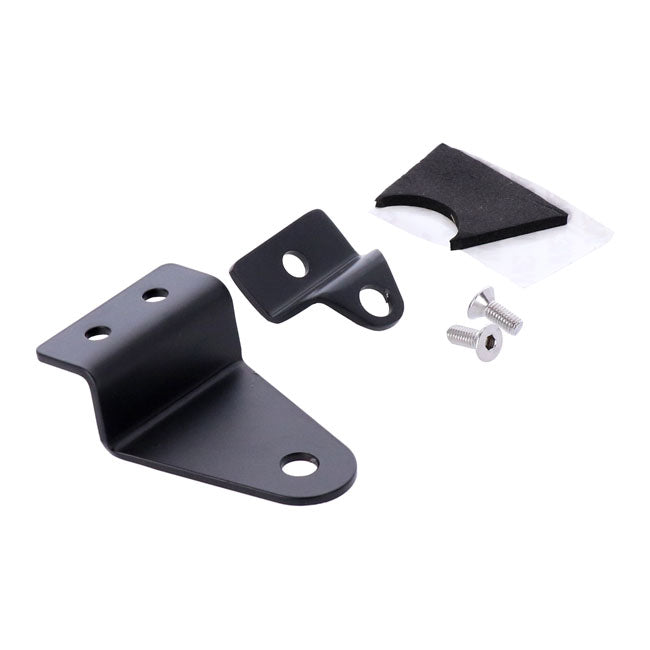 Highway Hawk Chrome Billet Solo Rack Luggage Carrier for Kawasaki