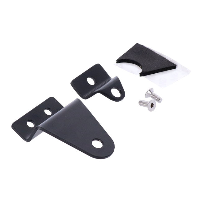 Highway Hawk Chrome Billet Solo Rack Luggage Carrier for Kawasaki