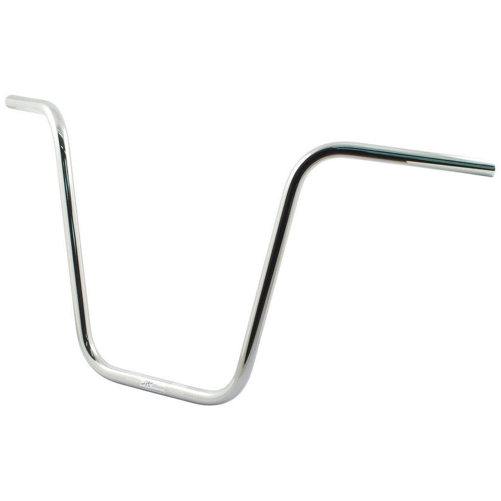 Fehling, Apehanger de 1". 46 cm de alto. Cromado