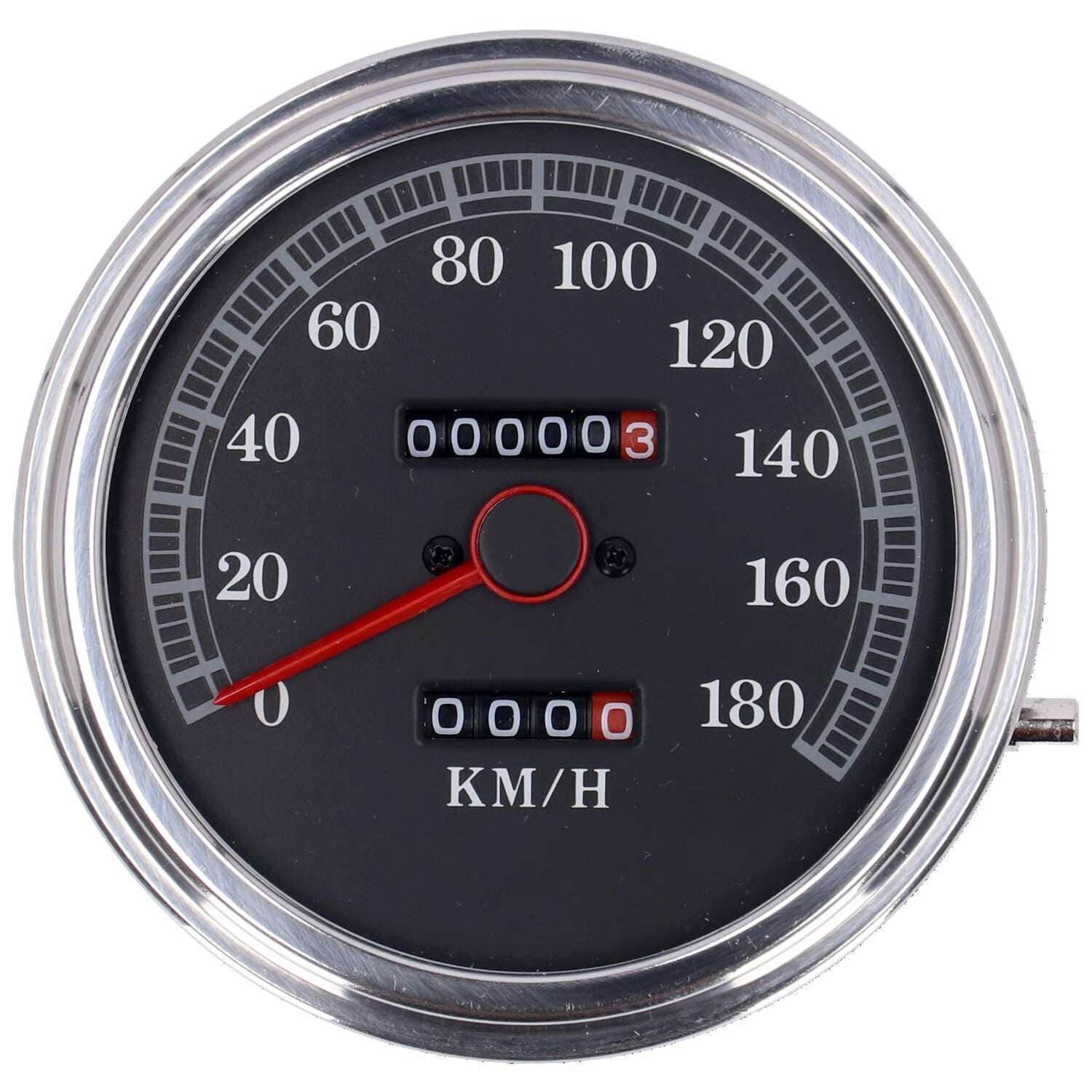 Cuentakilómetros 5" velocímetro mecánico para Harley-Davidson